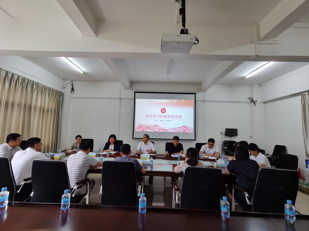 谭冠中同志讲专题党课 谭冠中同志讲专题党课